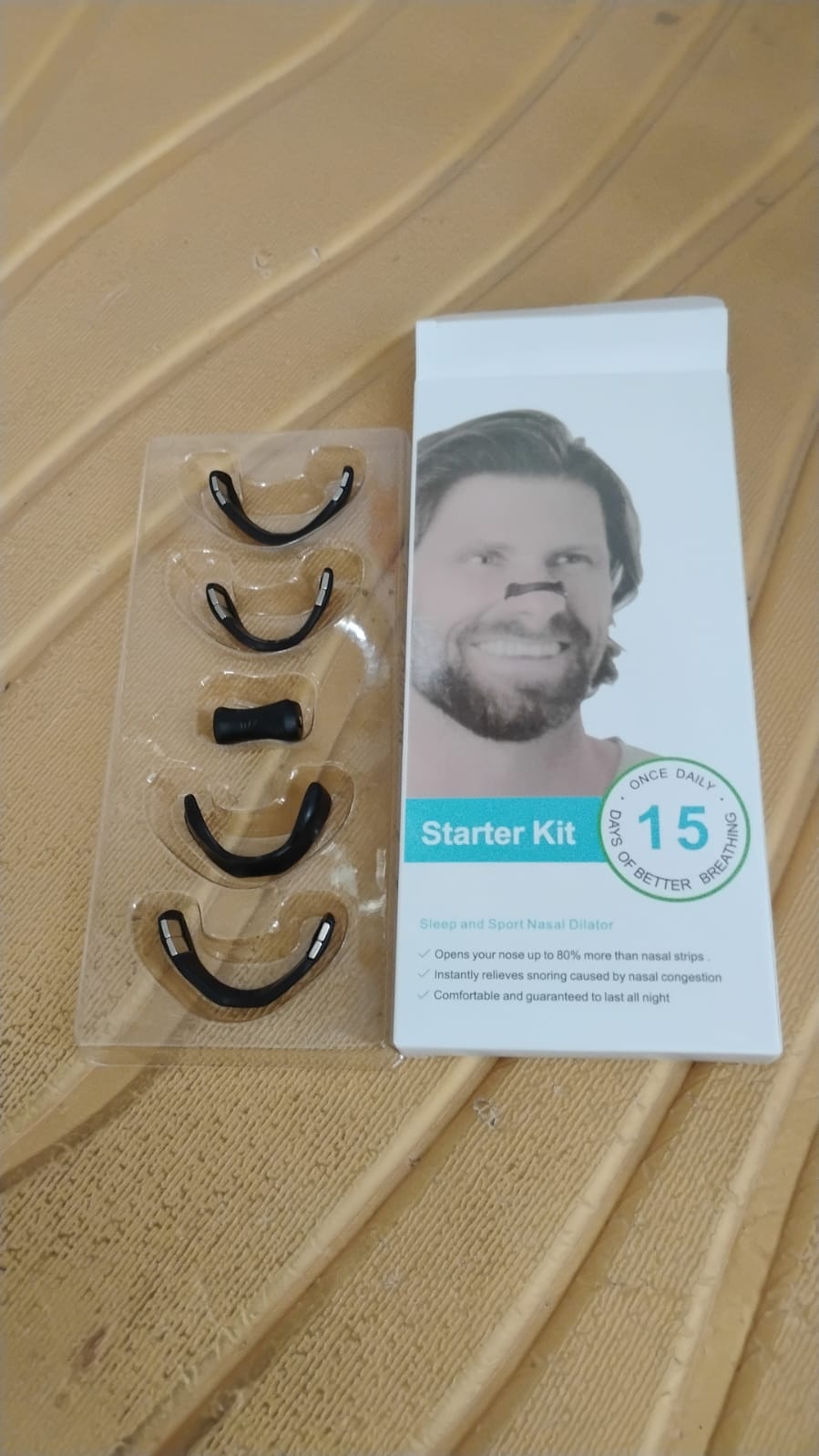 Nasal Strip Starter Kit - Boost Oxygen Intake, Reduce Snoring (1 Set)