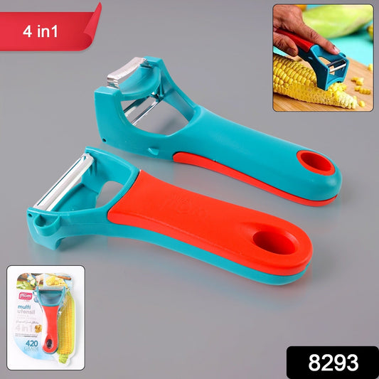 4-in-1 Multi-Functional Vegetable & Fruit Peeler (1 Pc)