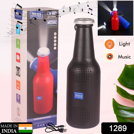 Bottle Shape Bluetooth Speaker And Weatherproof Enhanced Wireless Usb Rechargeable Calling Fm Aux Usb Sd Card Support Portable Bluetooth Speaker With Rich Deep Bass