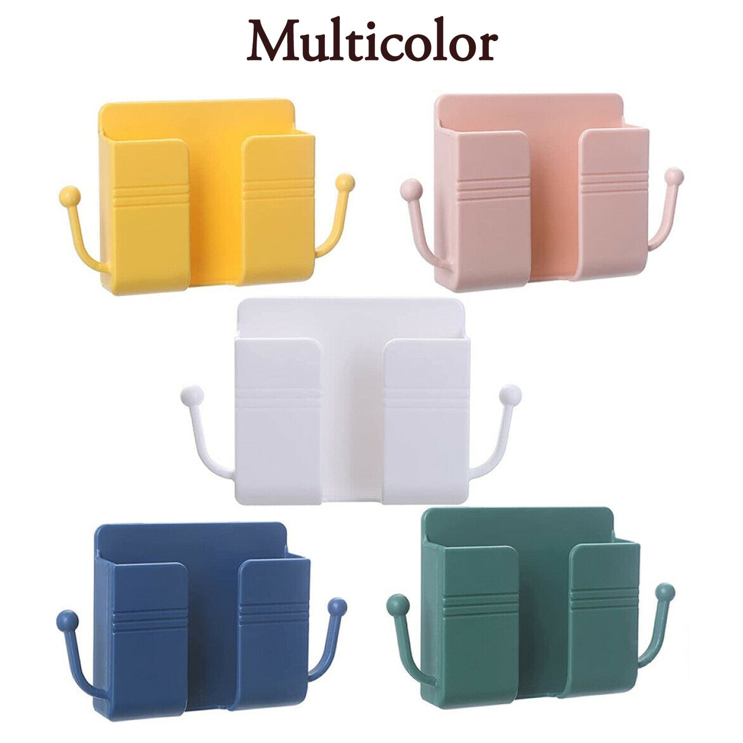 Pc Wallmount Mobile Stand With Hook Design Used In All Kinds Of Places Including Household And Many More As A Hanging Support For Cloths And Stuffs Purposes.