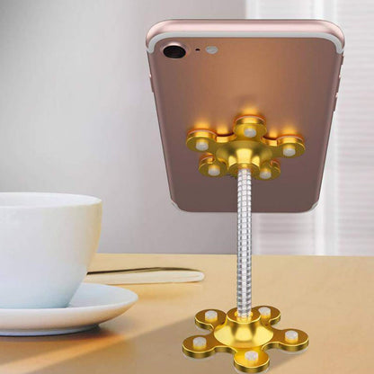Phone Holder 360rotatable Phone Stand Multi-function Double-sided Suction Cup Mobile Phone Holder ( Moq - 6 Pc )