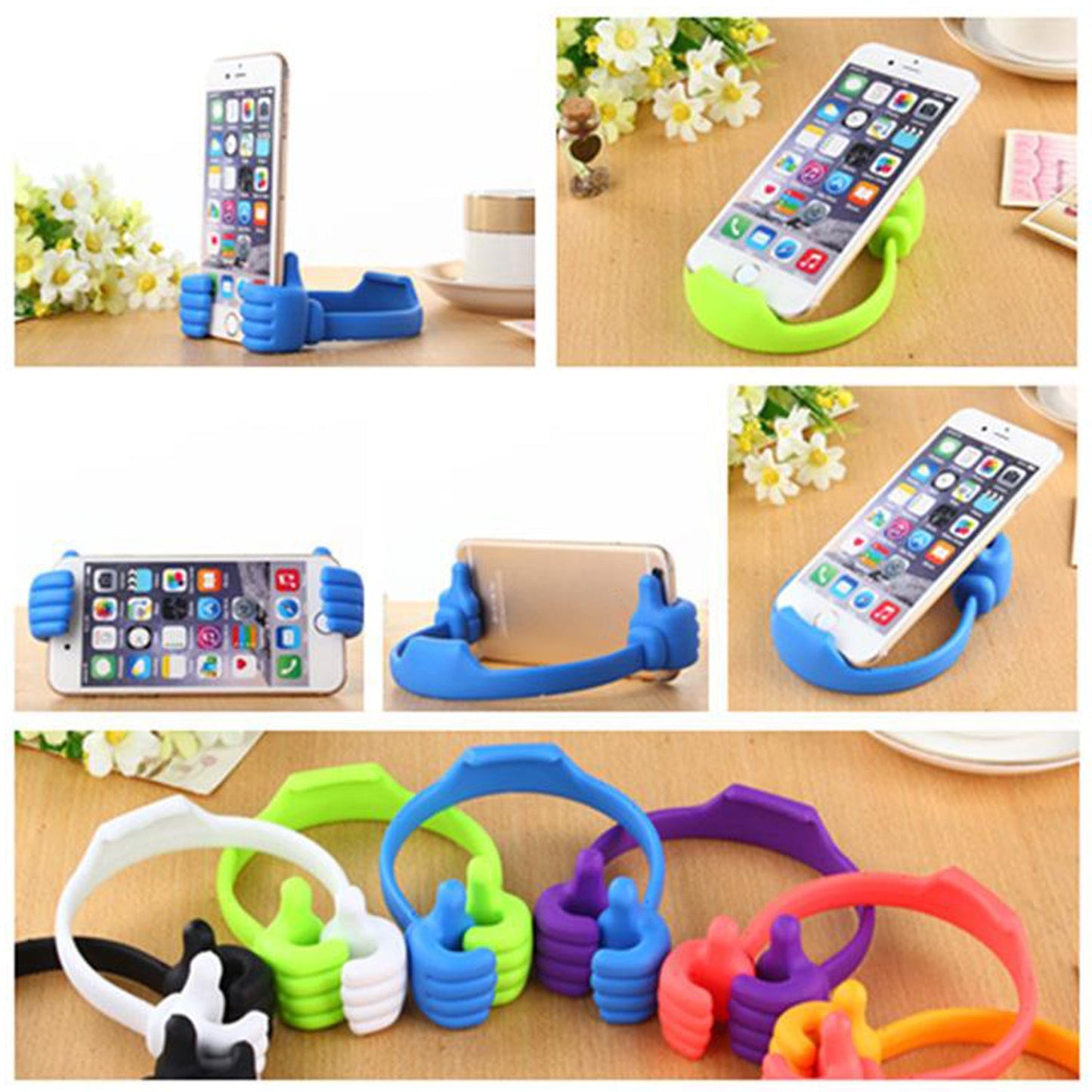 Hand Shape Mobile Stand Used In All Kinds Of Places Including Household And Offices As A Mobile Supporting Stand (1 Pc  With Color Box)